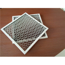 White Color Aluminum Honeycomb Ceiling Tiles